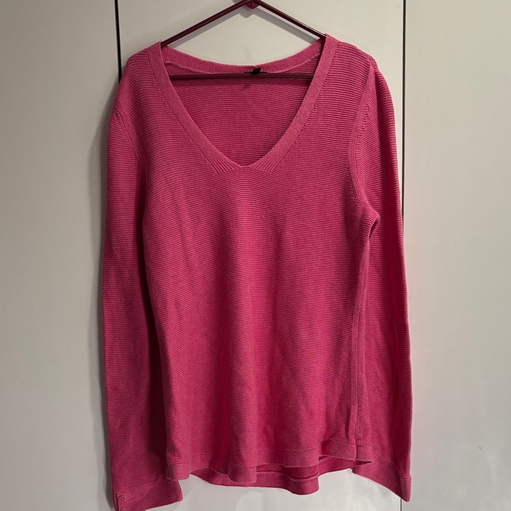 Talbots Bright Pink Knit Sweater‎
